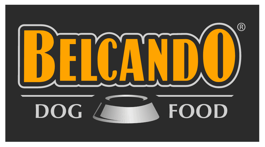logo hoofdsponsor oelan oede belcando (dog food)